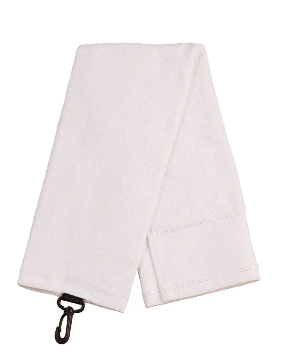 Australian Industrial Wear Work Wear GOLF TOWEL WITH HOOK TW06